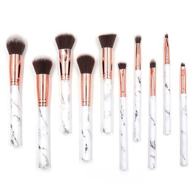 China Angular Blush OEM Custom Makeup Brush Travel Set Private Label Professional Cosmetic Makeup Brushes Tool Kits Free Sample for sale