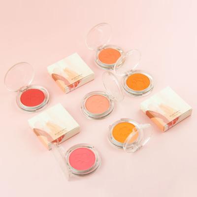 China High Lasting Pigment Blush Pressed Powder Blush Private Label Beauty Cosmetics Shimmer Matte Blush for sale