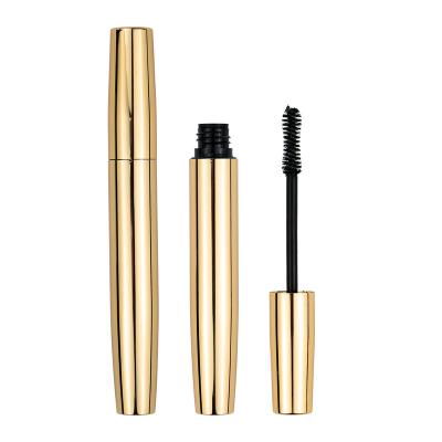 China Eye Water Resistant Makeup Black Tube Gold Private Label 3D Fiber Curly Thick Mascara for sale