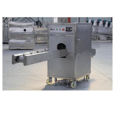 China High Capacity S304 Stainless Steel Automatic Onion Root Cutting Machine for sale