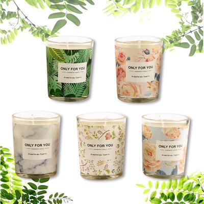 China Votive Candle Soy Wax Waxed Paper Series Fragrance Gift Candles Private Label Scented Soy Candles for sale