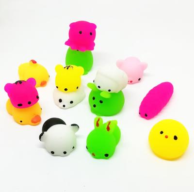 China Widely Used Hot Style Trigger Toys Squishy Toys Squeeze Cute Little Animals Squeeze Kids Toys for sale