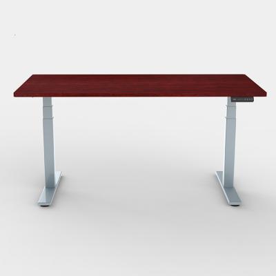 China Automatic Computer Adjustable Ergonomic Metal Furniture Desk Height(Height) Table for sale