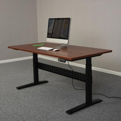 China Electric Desk Furniture Regular / Auto Riser Desk Height Standing Adjustable Ergonomic Desk for sale