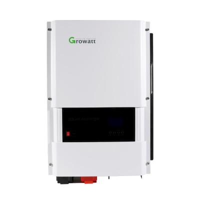 China On-Grid Storage Growatt Inverter On Grid Inverter SPF 4000-12000T DVM 4-12kW 150Vdc Single Phase Solar Panel Hybrid Inverter 360*540*218mm/650*380*255mm for sale