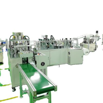 China Fashionable Design Kf94 Type One Full Automatic Fish Clog Machinery Repair Shops A Mask Making Machine for sale