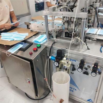 China Machine Repair Shops Full Automatic Mask Earloop Spot Welder Face Mask Earloop Ultrasonic Welding Machine for sale