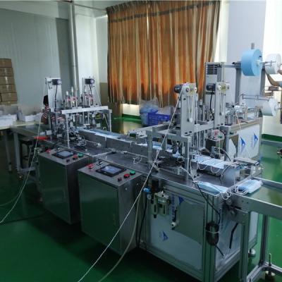 China Machine Repair Shops Automatic Disposable Ear-Loop Type Eye Medical Nonwoven Mask Making Machine Equipment Form Maker for sale