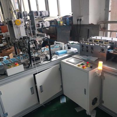 China Hot Seller Machine Repair Shops 3 Ply Nonwoven Folded Automatic Disposable Surgical Medical High Speed ​​1+1 Sizing Machines for sale