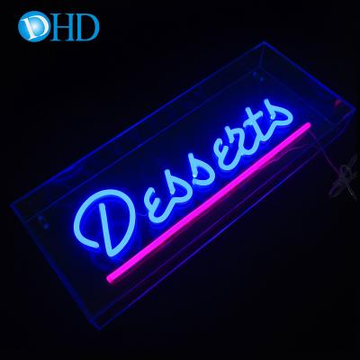 China Stores Battery Operated Neon Led Signs Open Printer Neon Sign UV Led Neon Sample Custom Letters for sale