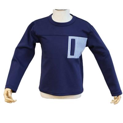 China Regular Made In China Knitted Polyester Cotton Way Pullover Jacket For Boy Kids for sale