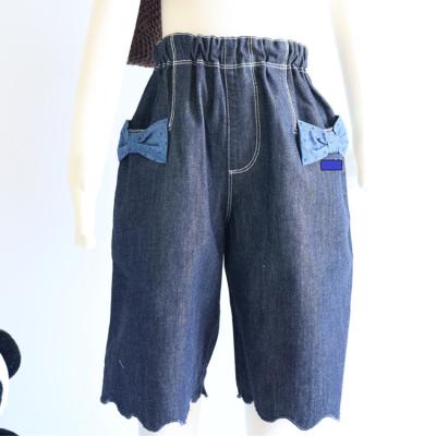 China Cotton 100% 2022 new quality custom made kids clothing boys jeans pants cotton shorts for sale