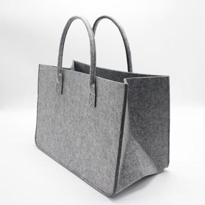 China Other Hot Selling Gray Felt Bag Women Bag Shopping Bag for sale