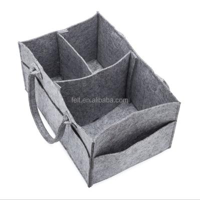 China 100% Eco-friendly Custom Size Fashion Organizers Felt Diaper Cart for sale