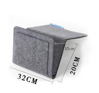 China Sustainable Sofa Storage Pouch For TV Check Book News Paper Bedroom Bedside Storage Bag for sale