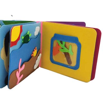 China Wholesale Lovely DIY Book Toy Felt Book For Kids Factory for sale