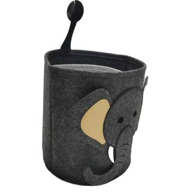 China 2021 Viable Hot Selling Animal Storage Basket Felt Storage Bucket Shape Factory Price for sale