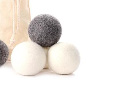 China Zeeland Laundry Organic Reusable Natural Fabric Softener Odor Eliminator/Dehumidifier Healthy Life Wool Wool Smelt Drier Balls for sale