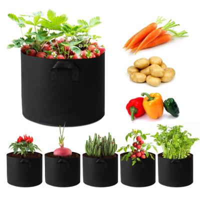 China Eco-friendly All Size Grow Potato Planter Bag Nonwoven Vegetable Bag Grow Pot Felt for sale