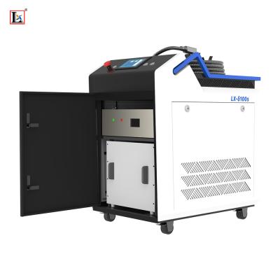 China Hotels 1KW 2KW Handheld Fiber Laser Welding Machine For Aluminum Copper Brass Sheets And Stainless Steel Iron SS Inox Pipes for sale