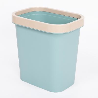 China Mini Classification Paper Basket Household Plastic Dry Wet trash cans for sale