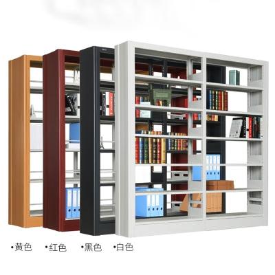 China Eco-friendly hot selling library furniture learning library bookshelves school usemetal book shelves for sale