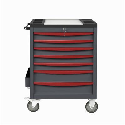 China Best Selling Strong Load Capacity Professional 7 Drawers Tools Box Cabinet Tool Chest With 258 Pcs Tool Kit for sale