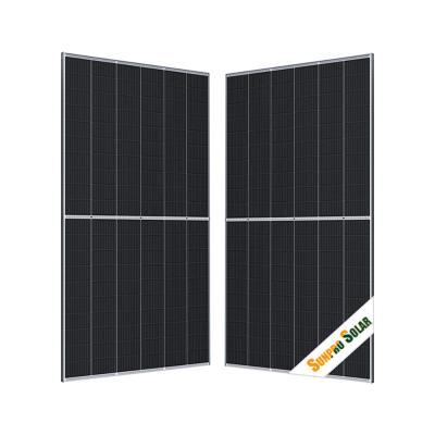 China Widely Used Photovoltaic Module 600 Watt Purpose Mono Zero PV Panel PV Solar Panel 600w For Roofs 210mmx210mm for sale