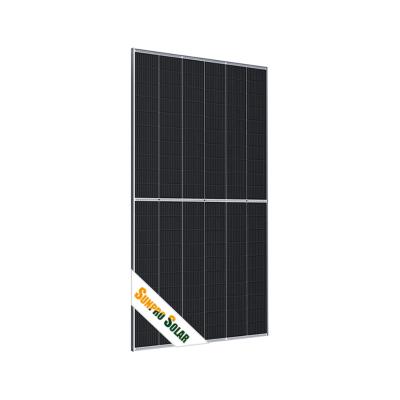 China High Quality 600 Watt PV Module Khlung Solar Panel Controller Paneles Solares Portatil Big Blue For Sale Price 210mmx210mm for sale