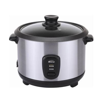 China Hot Selling Automaic Cook Rice Cooker and Stainless Steel System Factory Price Electric Aluminum Inner Pot with Glass Lid for sale