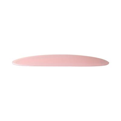 China European and American Style Long Moon Shape Korean Marbling Clip on Fashionable French Acetate Sheet Barrette with Pin for sale