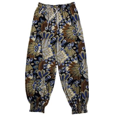 China Quality QUICK DRY Choice Plaid Multicolor Lantern Pants Women Loose Casual Mosquito Pants for sale