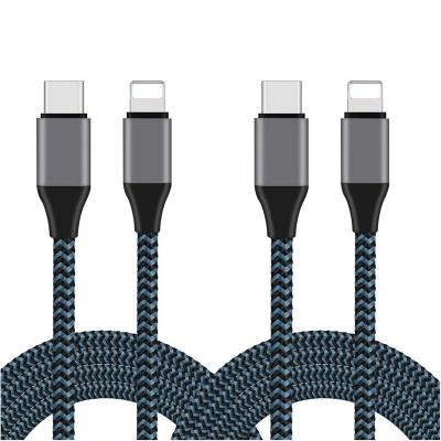 China Mobile phone computer wholesaler market large capacity data cable palladium 18w usb type-c with lightning cable charging dudao for sale