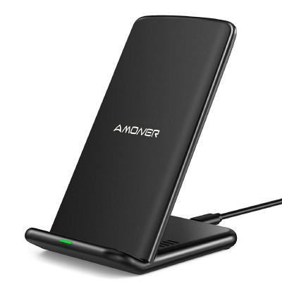 China Best Selling PORTABLE PORTABLE Phone Fast Charging Premium Tabletop Products Wireless Charger Stand for sale