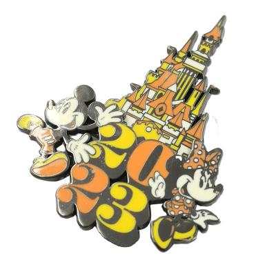 China China Customized Metal Badge Personality Star Animation Imitation Enamel Artifact Badge Cartoon Character Surrounding Brooch Customized for sale