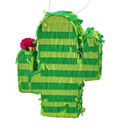 China 6.5inch Mini Cactus Pinata Kids Gift Piantas Paper New Product 2020 for sale