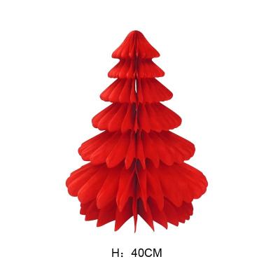 China EASTTERN 2022 New Colored Tissue Paper Christmas Tree Shape Wholesale Paper For Xmas Party Decoration for sale