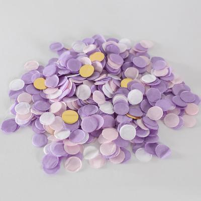 China EASTTERN party supplie 1.5cm paper confetti mix color wedding decoration PAPER for birthday and theme party decoration for sale