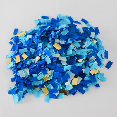 China EASTTERN party supplie 2CM*0.6CM paper confetti mix color wedding decoration PAPER for birthday and theme party decoration for sale