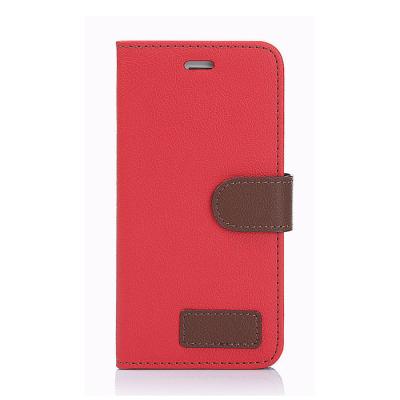 China Case Can Stand In Stand Visual Fancy Cell Phone Leather Case With Card Holder Wallet Flip Mobile Phone Case For Custom iPhone 6/6s/7 for sale