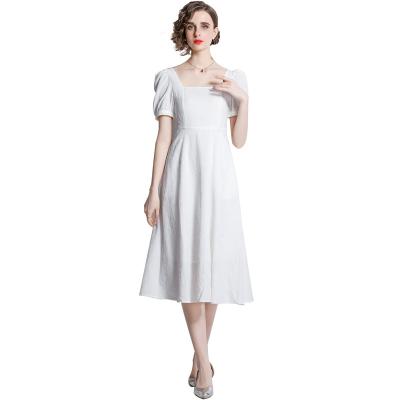 China High Quality Anti-wrinkle Summer Casual Dress For Ladies Beach Skirts For Women Women Dresses Summer for sale