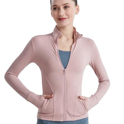 China Newest Breathable High Quality Good Quality Yoga Clothing Jacket Women Yoga Wear Sweatshirt for sale