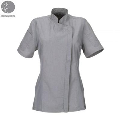 China UIL60015 Short Sleeve Restaurant Chef Coat for sale