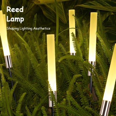 China Outdoor LANDSCAPE Decoration Yard Lamp Lawn Landscape Lighting Led Reed Stick Acrylic Bubble Light Luminous for sale