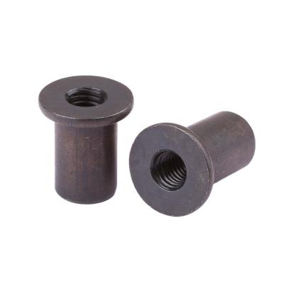 China Thin head Non-standard customization T-nut internal thread carbon steel black for automobile industry for sale