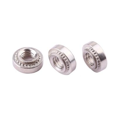 China Heavy Industry Factory price fastener M2-M10 stainless steel 304 press fit nut pressure rivet nut self-clinching nuts for sale