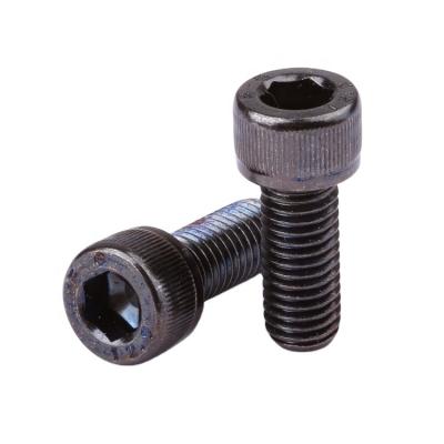 China HEX Chinese factory hexagon socket head screws DIN912 high strength black nickel plated socket head bolts grade12.9 screws for sale