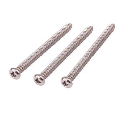 China Pan Factory price fasteners M2-M8 pan head phillips carbon steel self-tapping nails screws for sale