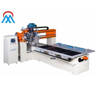 China Make Industrial Brush CNC Customized 2 Axis 2 High Speed ​​Drillinng 1 Decking Industrial Brush Making Machine For Making Flat Brush / Wood Base Brush for sale