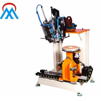 China Making By Customized Production 3 High Axle Brush Making 1 Drilling And 1 Disc Decking Brush Making Machine Industrial Cleaning Brush Making Machine for sale